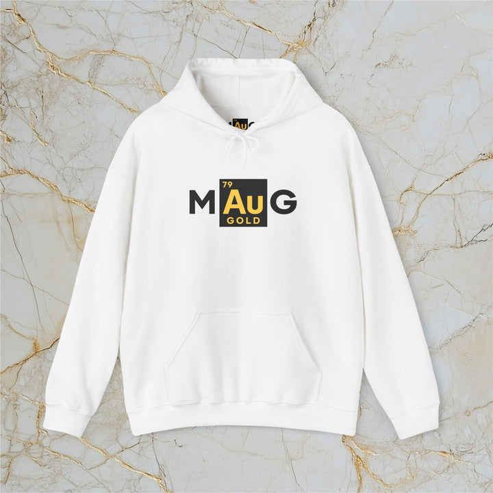 Make Gold Great – M[Au]G – Classic Heavy Hooded Sweatshirt (Unisex)