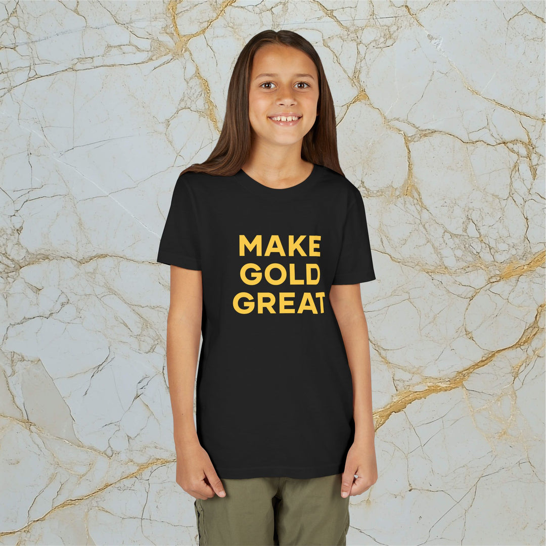 Make Gold Great – Kids Premium Short-Sleeve Tee