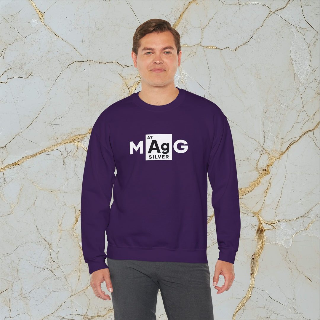 Make Silver Great – M[Ag]G – Classic Sweatshirt (Unisex)