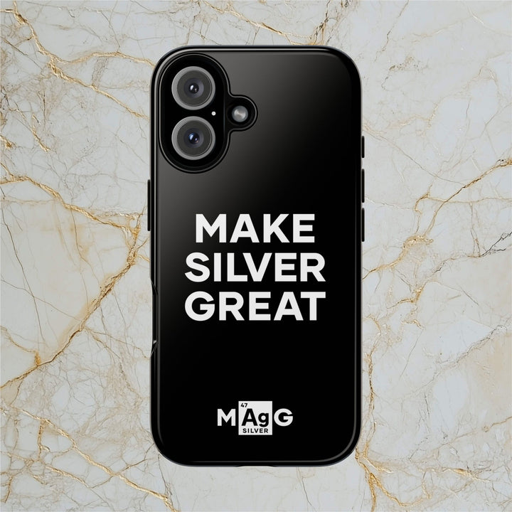 Make Silver Great: Tough Phone Case