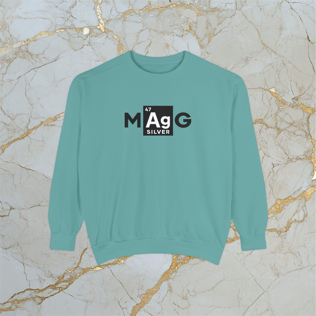 Make Silver Great – M[Ag]G – Premium Sweatshirt (Unisex)