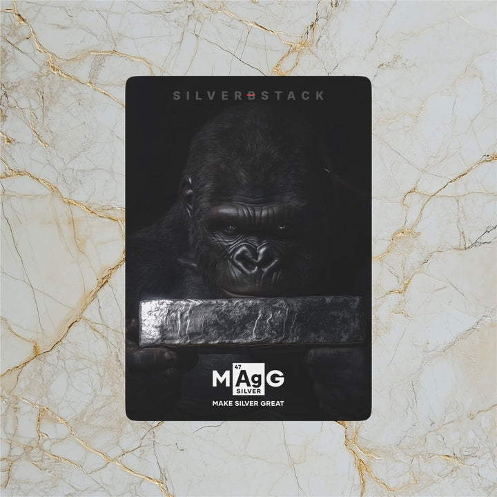 Make Silver Great: Ape Playing Cards