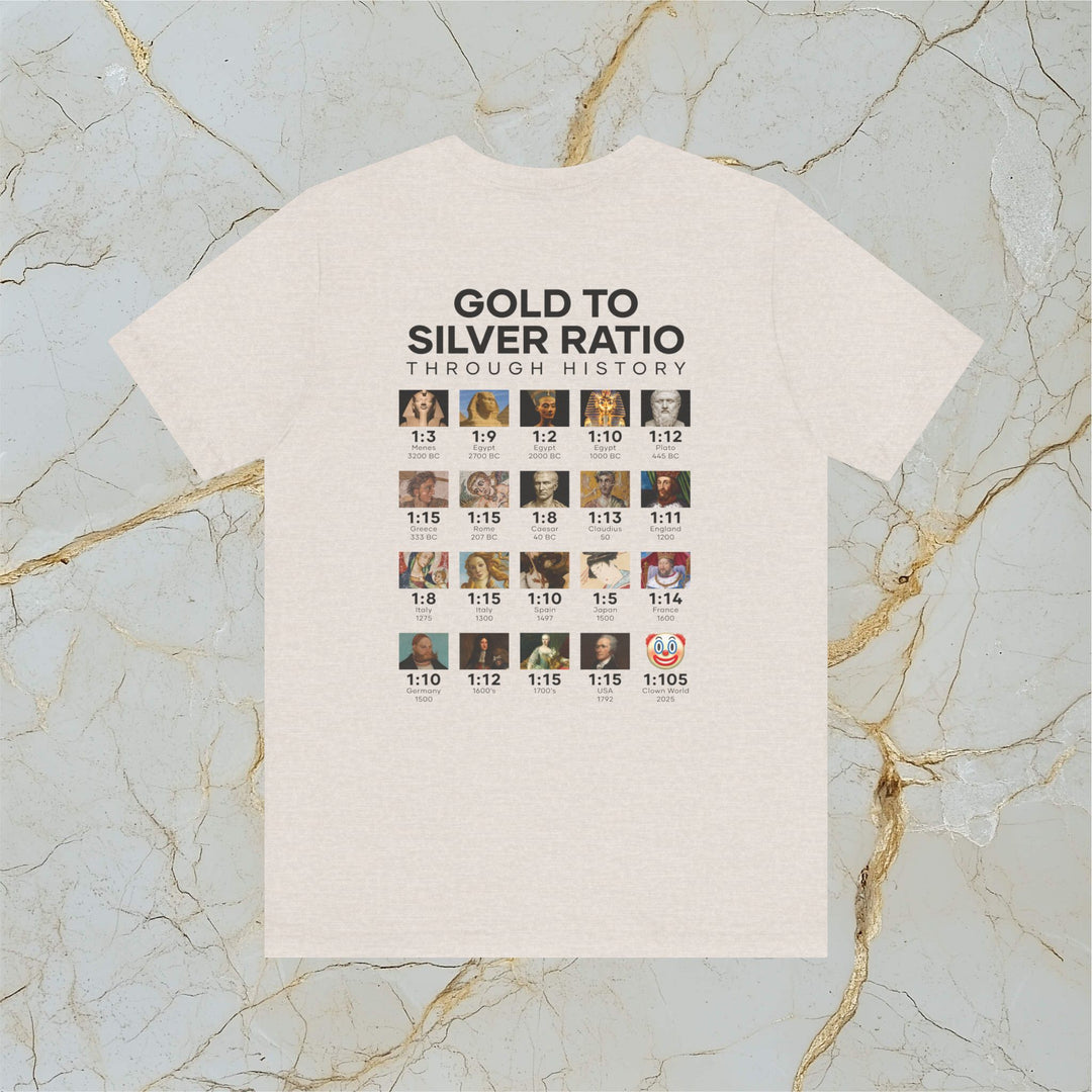 Gold To Silver Ratio – Modern T-Shirt