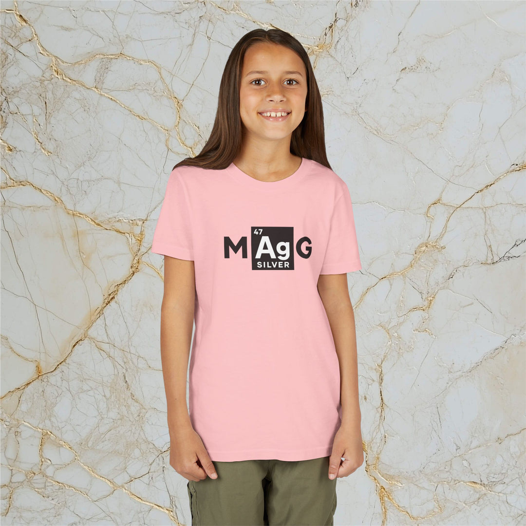 Make Silver Great – M[Ag]G –  Kids Premium Short-Sleeve Tee
