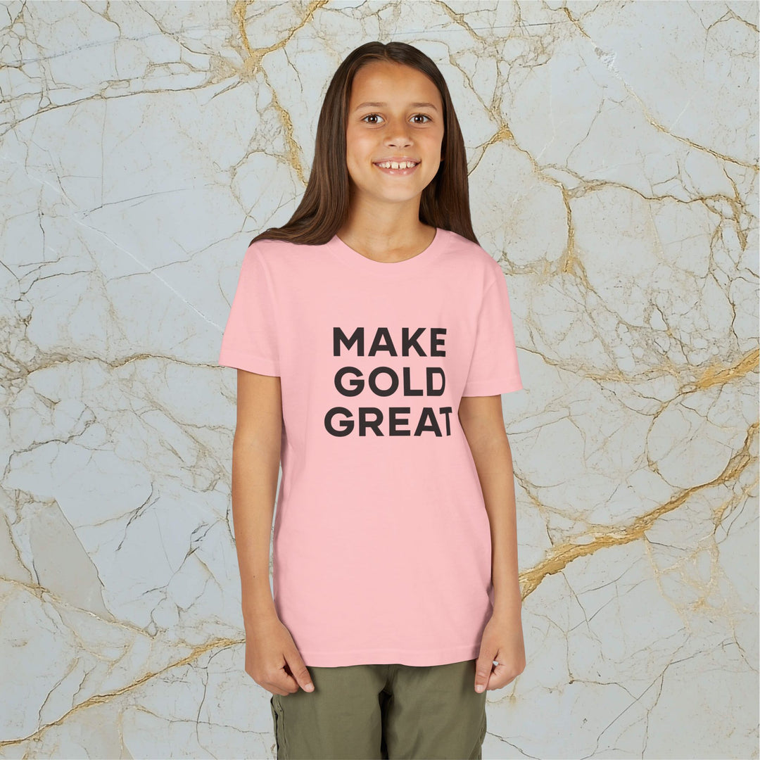 Make Gold Great – Kids Premium Short-Sleeve Tee