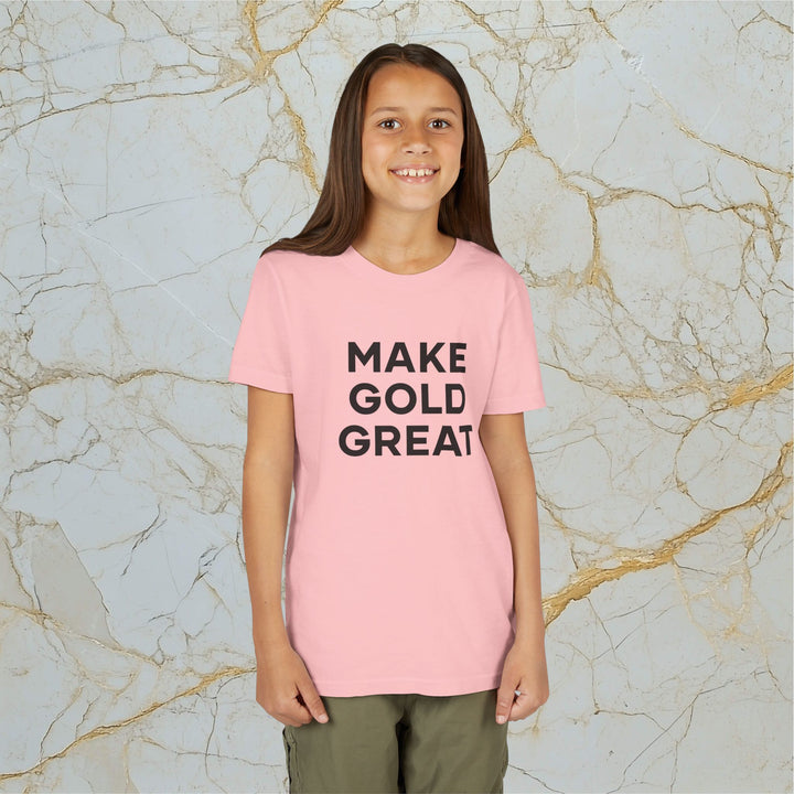 Make Gold Great – Kids Premium Short-Sleeve Tee