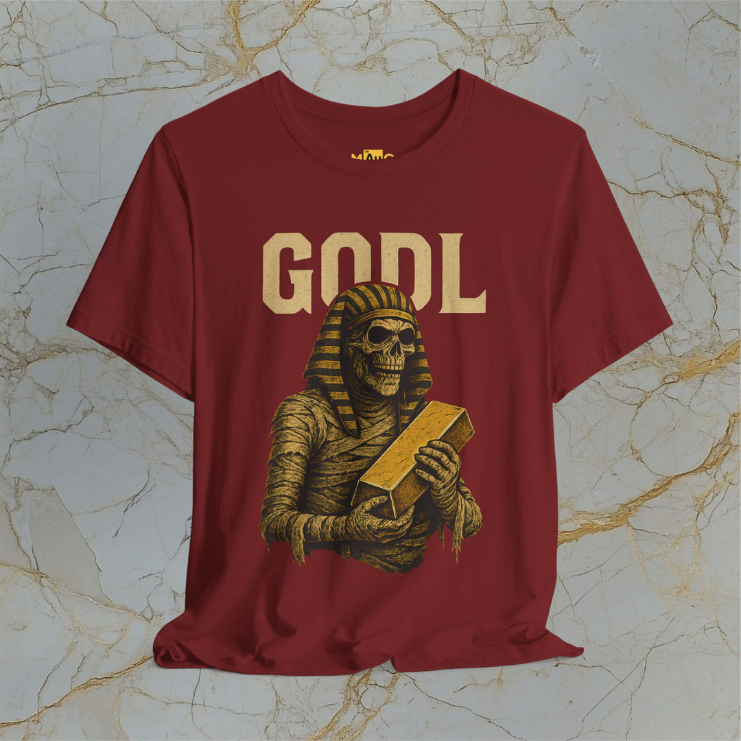 GODL: Gold On For Dear Life – Modern T-Shirt