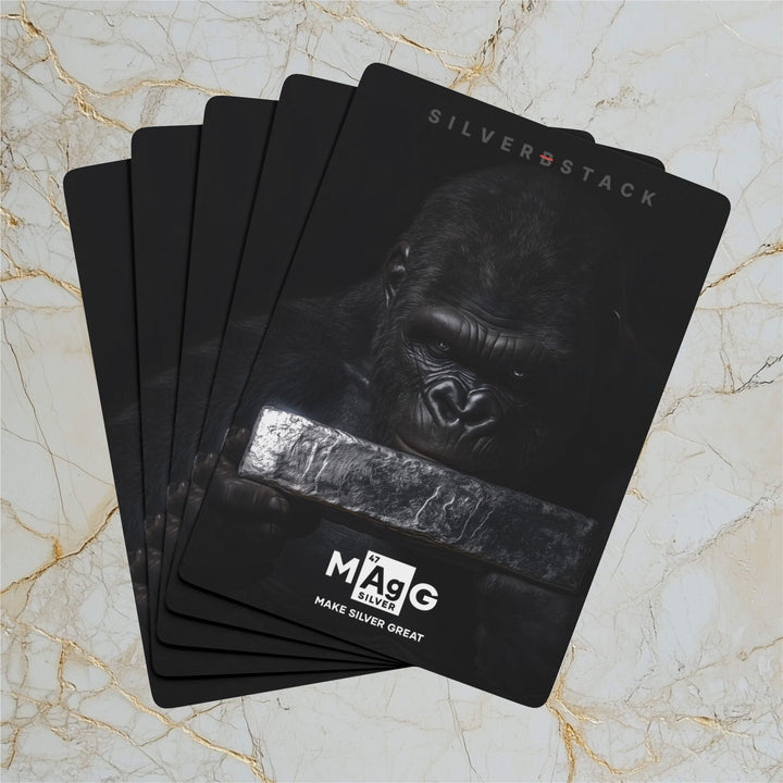 Make Silver Great: Ape Playing Cards