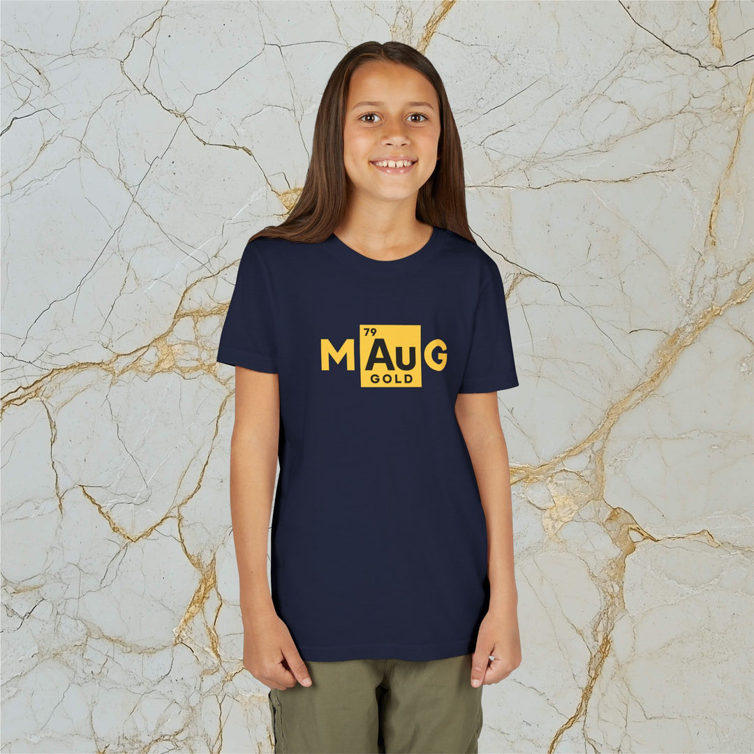 Make Gold Great – M[Au]G –  Kids Premium Short-Sleeve Tee