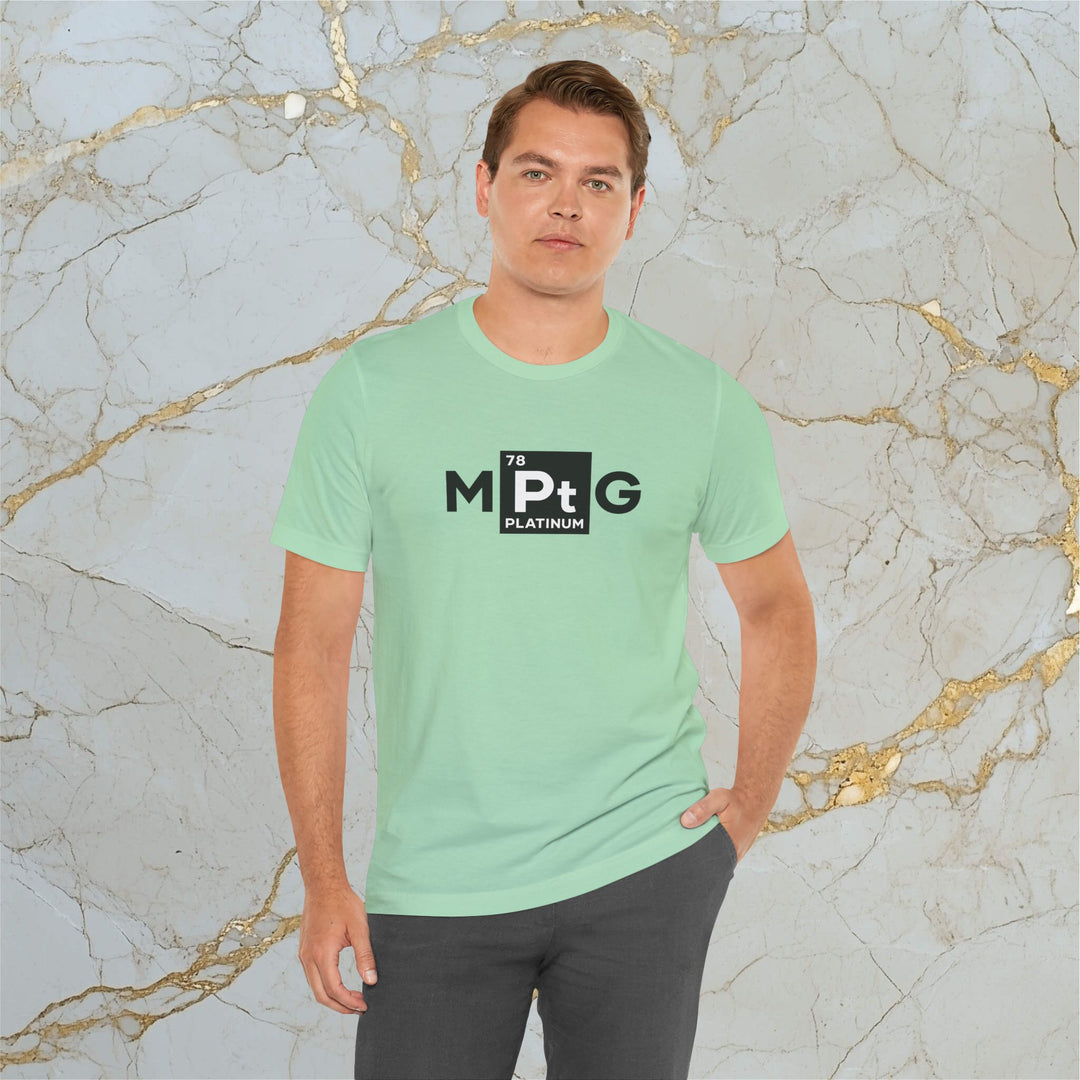 Make Platinum Great – M[Pt]G –  Modern T-Shirt (Unisex) – Easter Egg 🪺😉