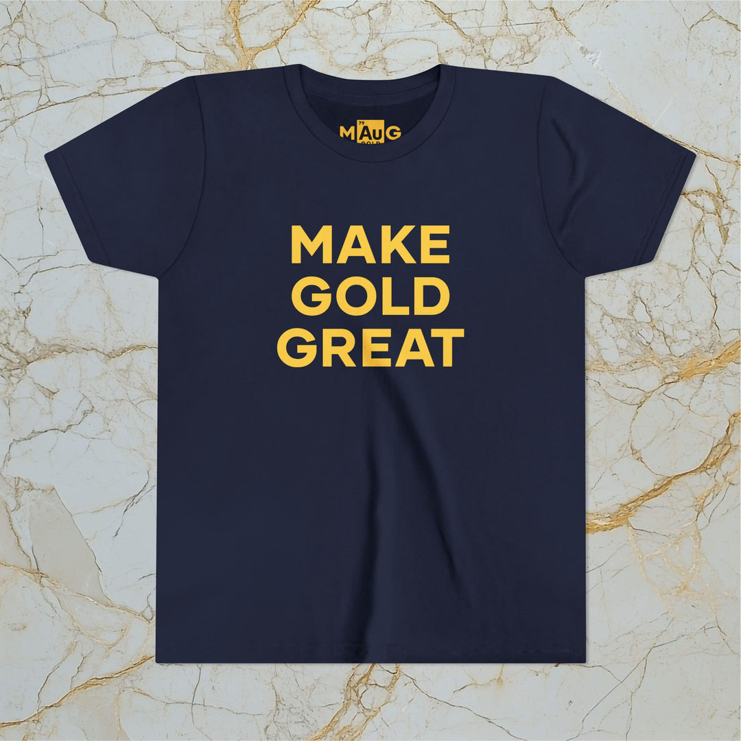 Make Gold Great – Kids Premium Short-Sleeve Tee