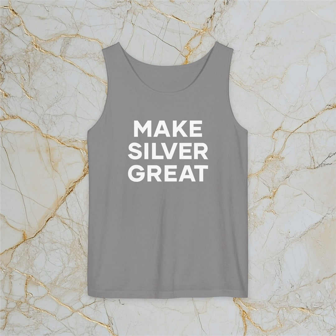 Make Silver Great: Premium Tank Top (Unisex)