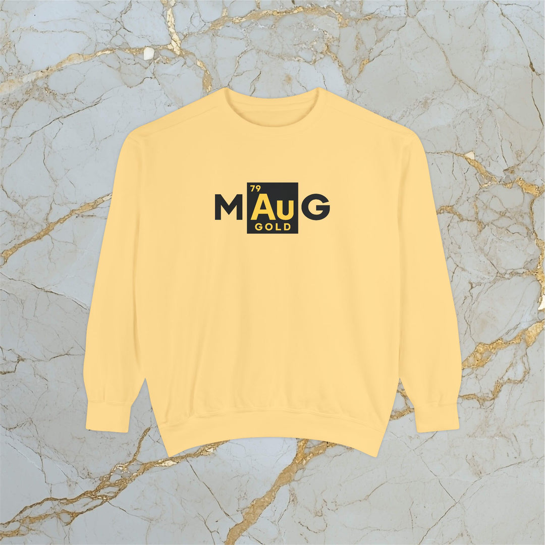 Make Gold Great – M[AU]G – Premium Sweatshirt (Unisex)