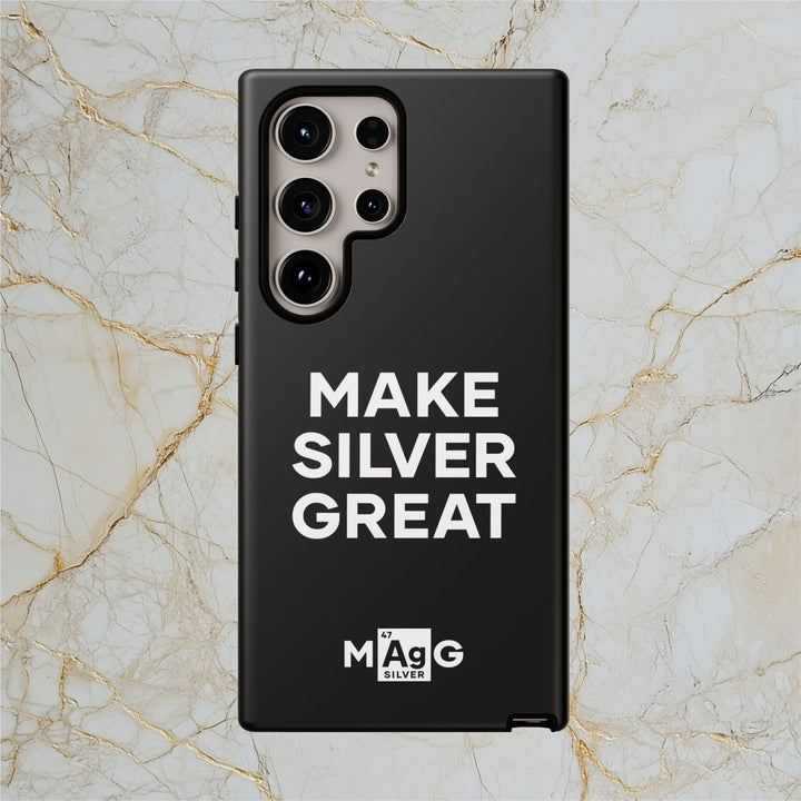 Make Silver Great: Tough Phone Case