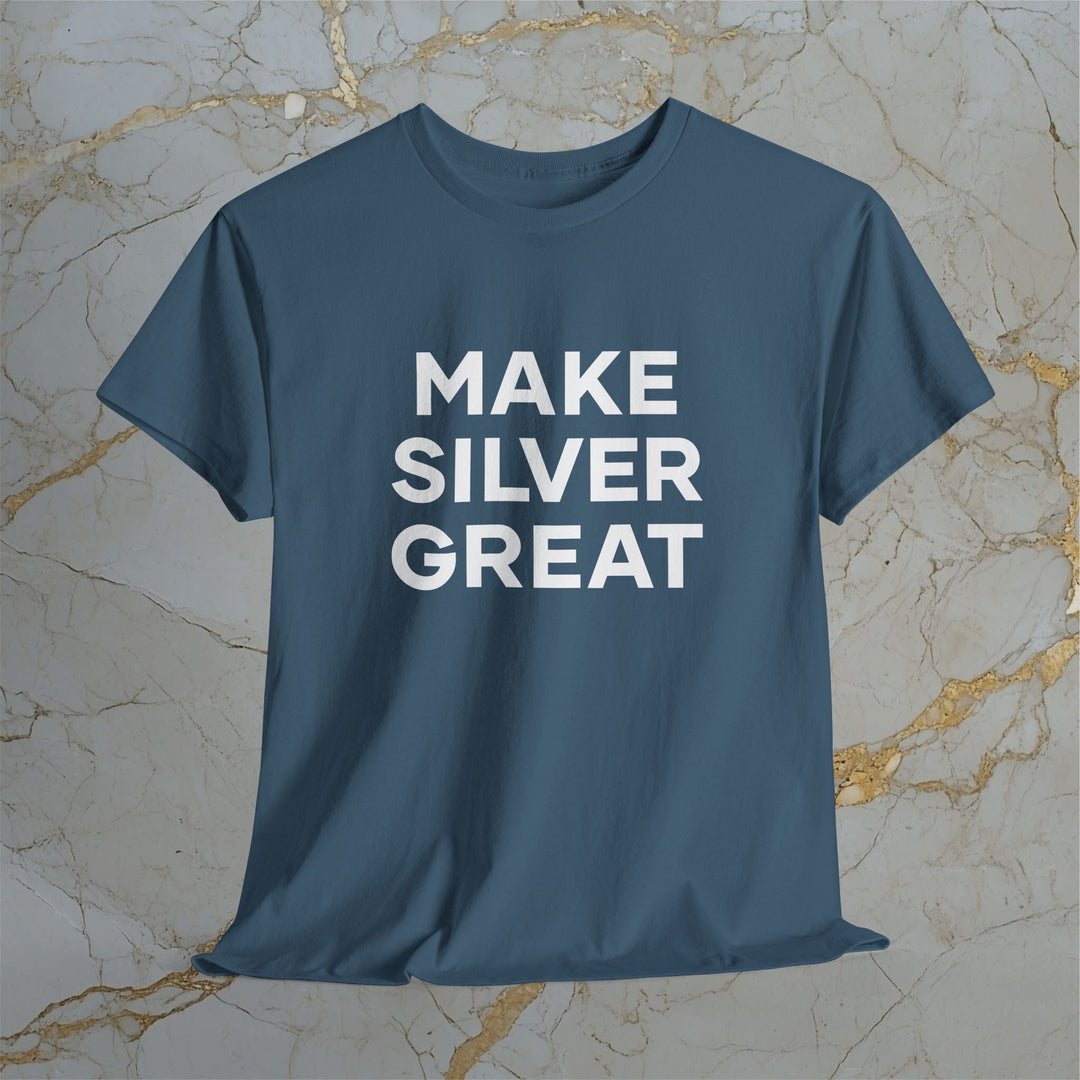 Make Silver Great – Classic Cotton T-Shirt (Unisex) ⚡️ Express Delivery Available