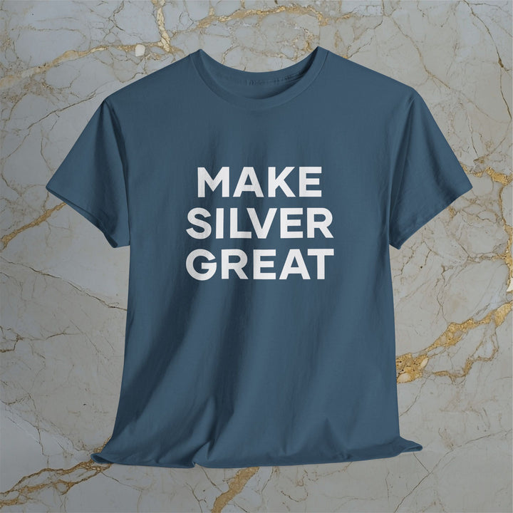 Make Silver Great – Classic Cotton T-Shirt (Unisex) ⚡️ Express Delivery Available