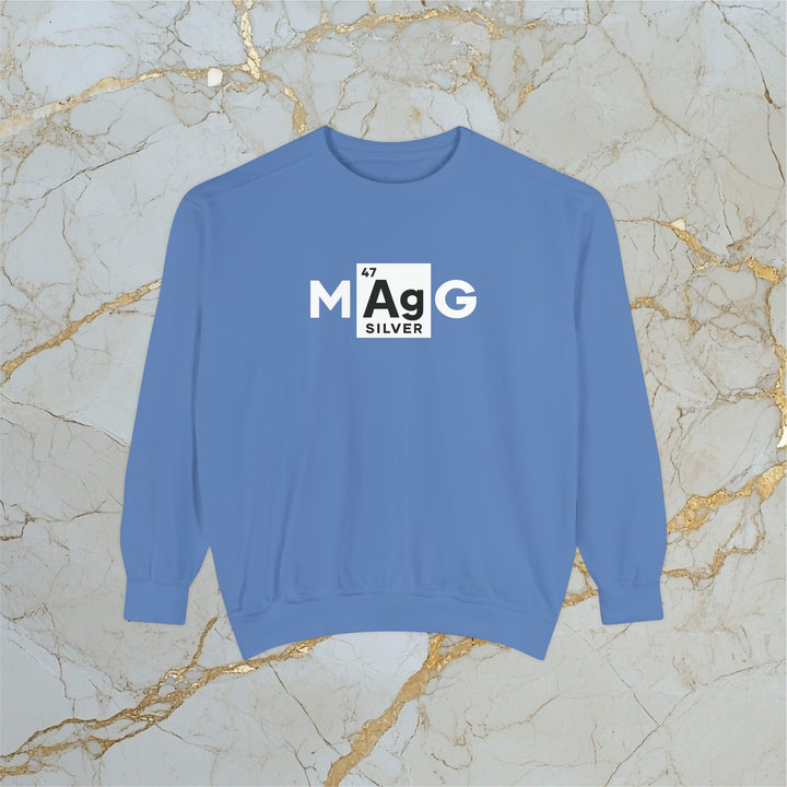 Make Silver Great – M[Ag]G – Premium Sweatshirt (Unisex)