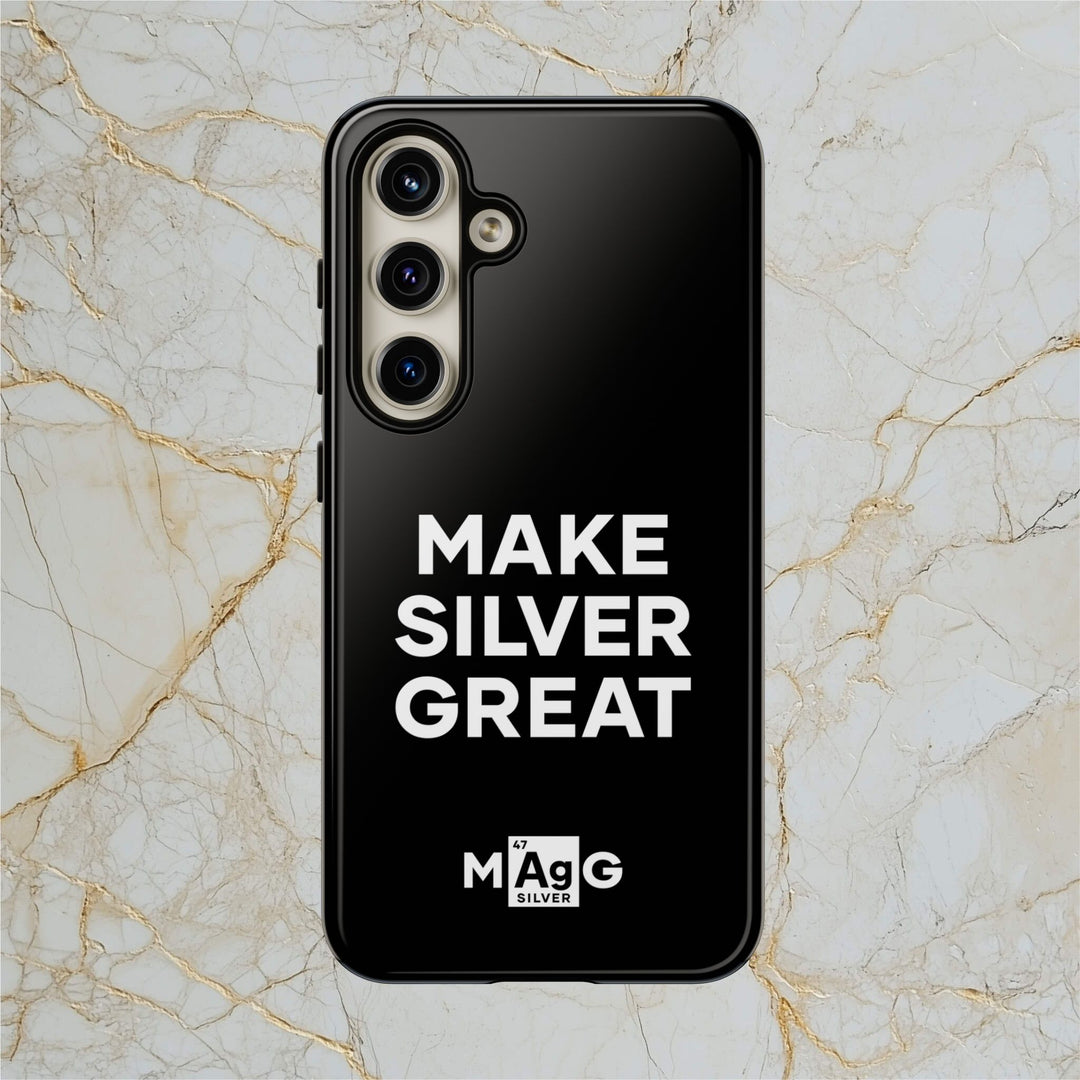 Make Silver Great: Tough Phone Case