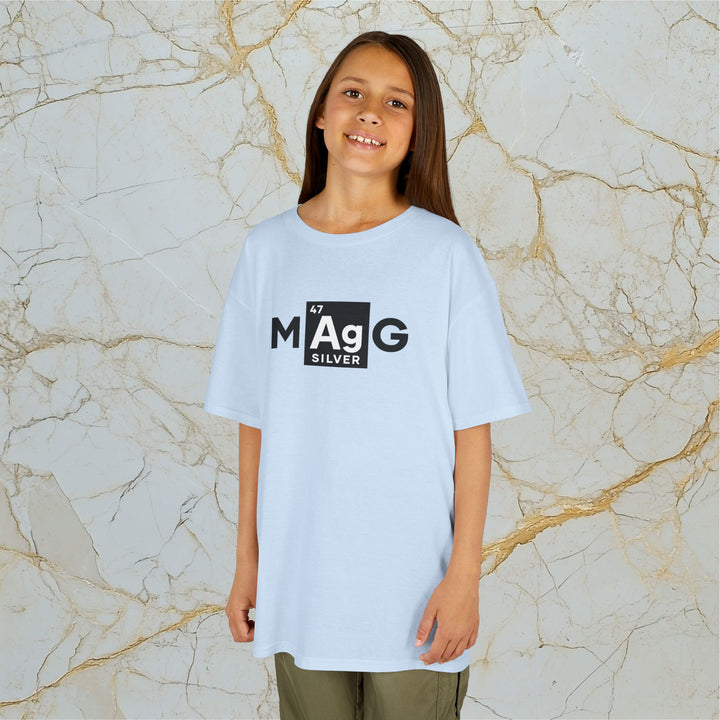 Make Silver Great – M[Ag]G –  Kids Classic Cotton T-Shirt
