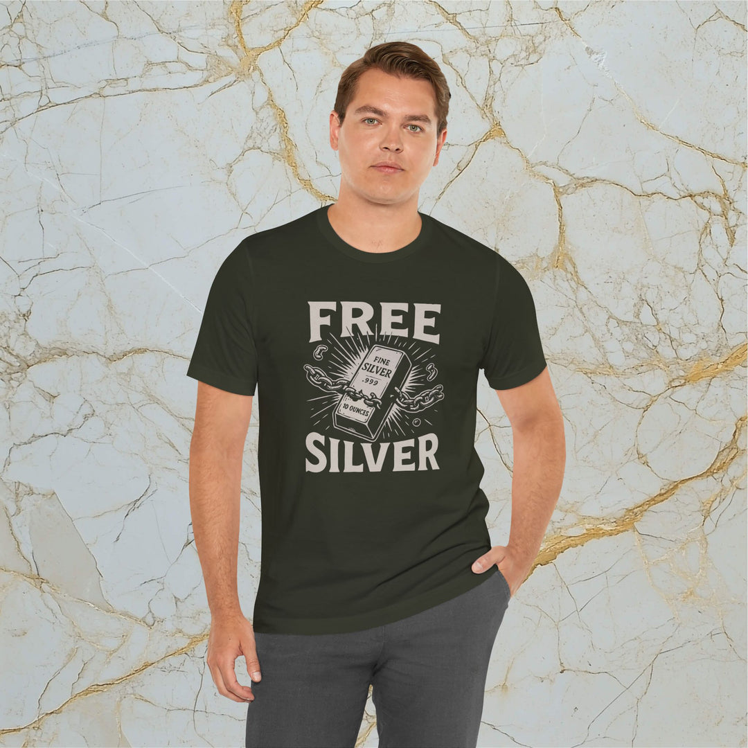 FREE 🕊️ SILVER – Modern T-Shirt