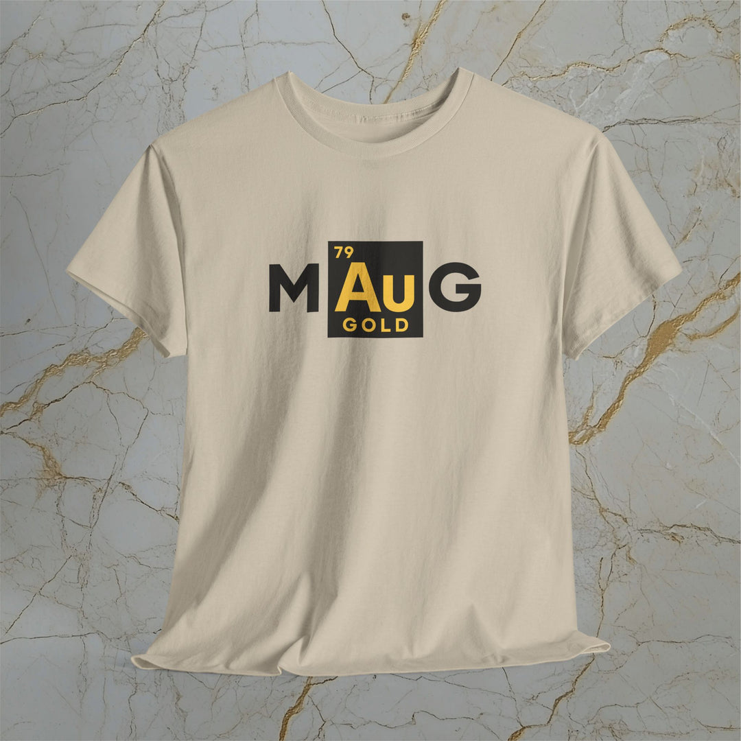 Make Gold Great  – M[Au]G – Classic Cotton T-Shirt (Unisex) ⚡️ Express Delivery Available