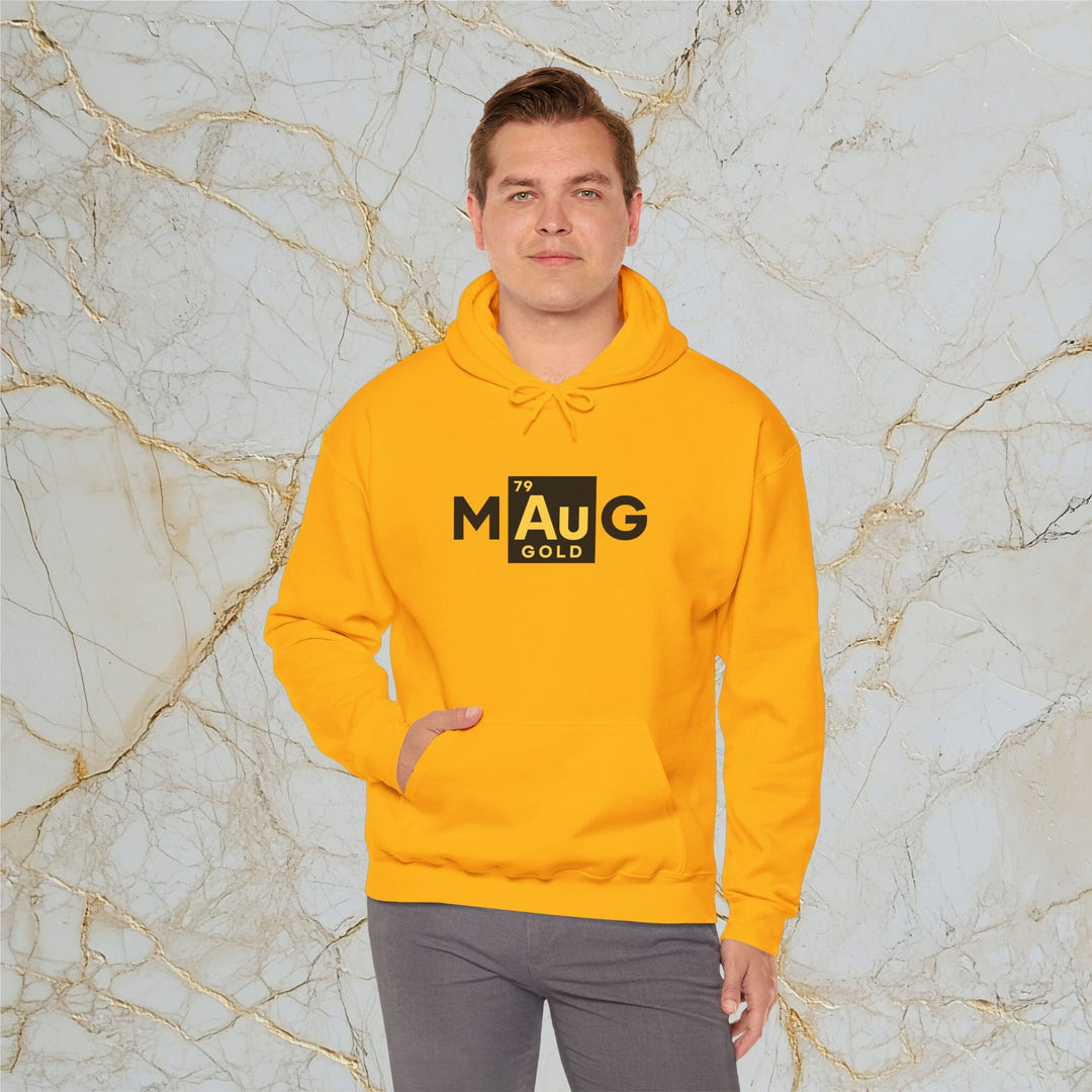 Make Gold Great – M[Au]G – Classic Heavy Hooded Sweatshirt (Unisex)