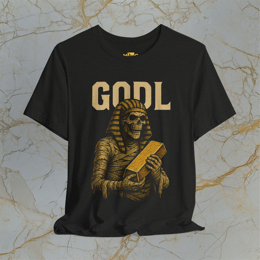 GODL: Gold On For Dear Life – Modern T-Shirt