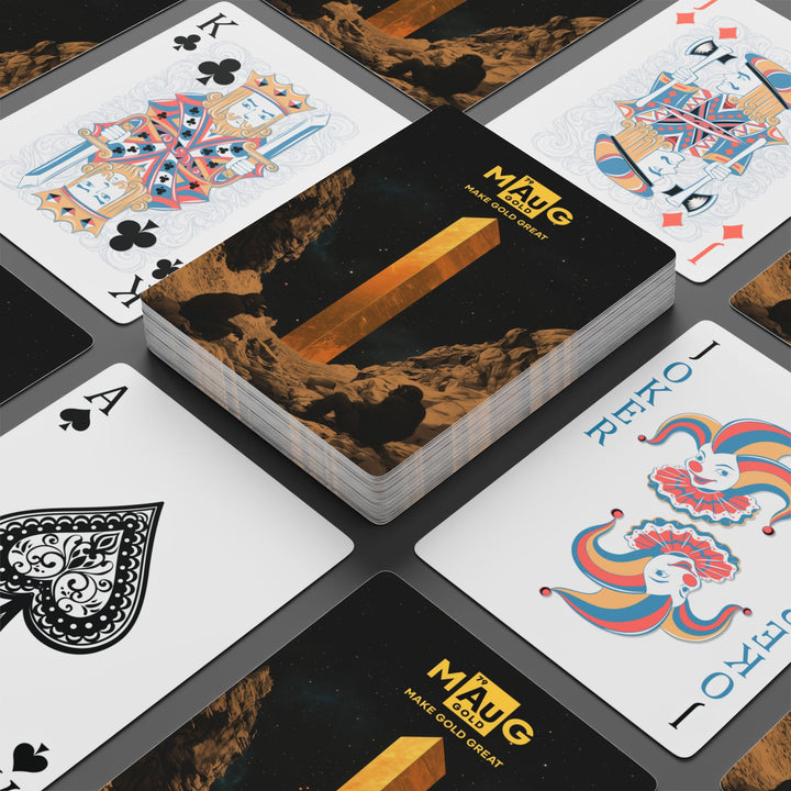 Make Gold Great: Monolith Playing Cards