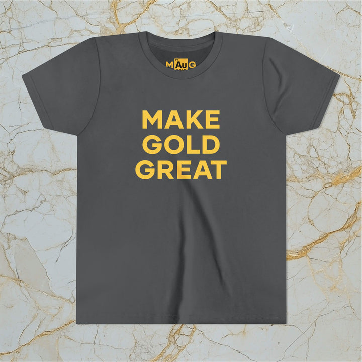 Make Gold Great – Kids Premium Short-Sleeve Tee