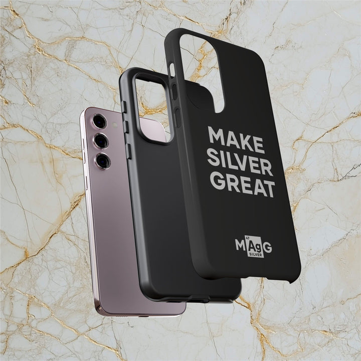 Make Silver Great: Tough Phone Case