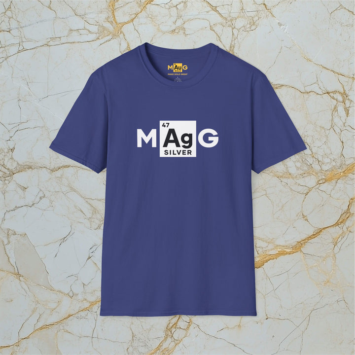Make Silver Great – M[Ag]G –  Soft T-Shirt