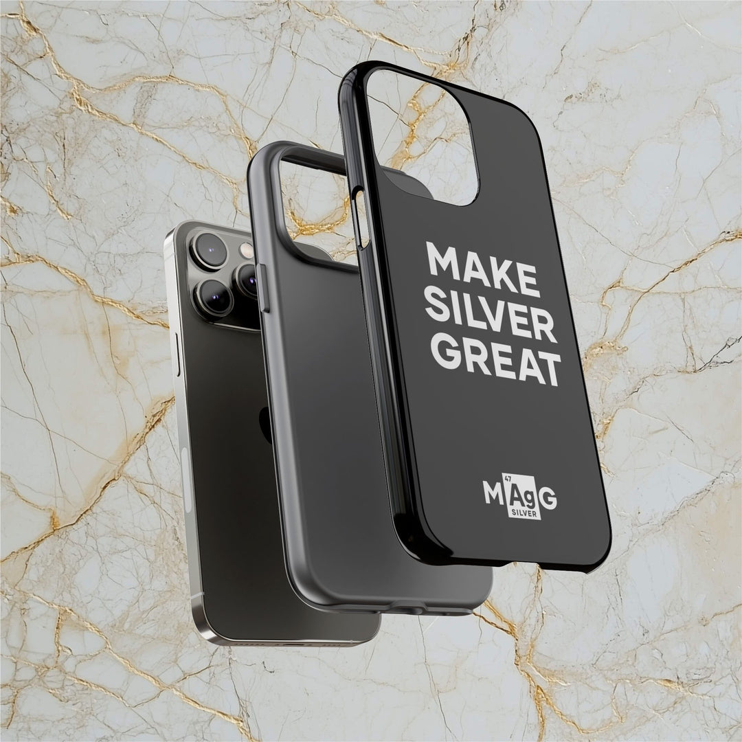 Make Silver Great: Tough Phone Case