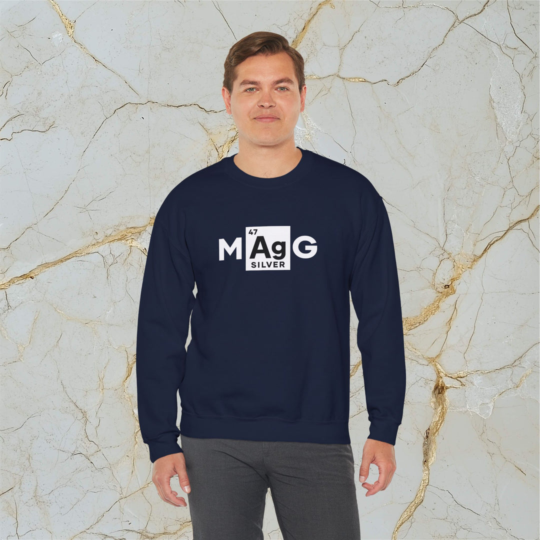 Make Silver Great – M[Ag]G – Classic Sweatshirt (Unisex)