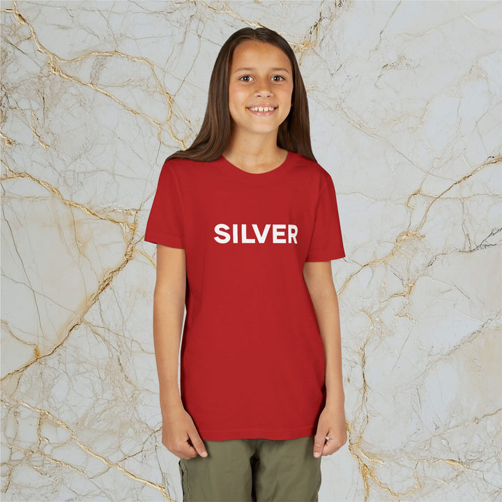 SILVER: Kids Premium Short-Sleeve Tee