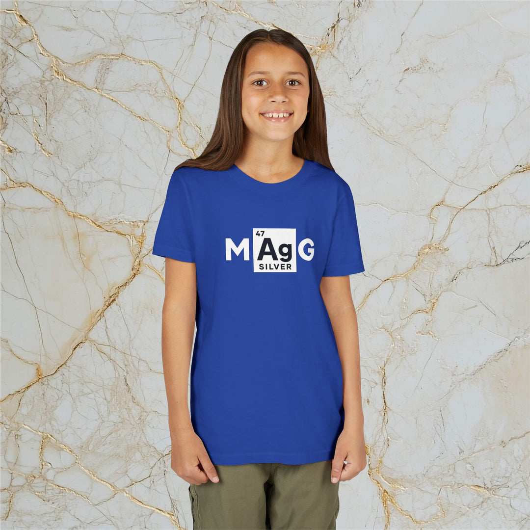 Make Silver Great – M[Ag]G –  Kids Premium Short-Sleeve Tee