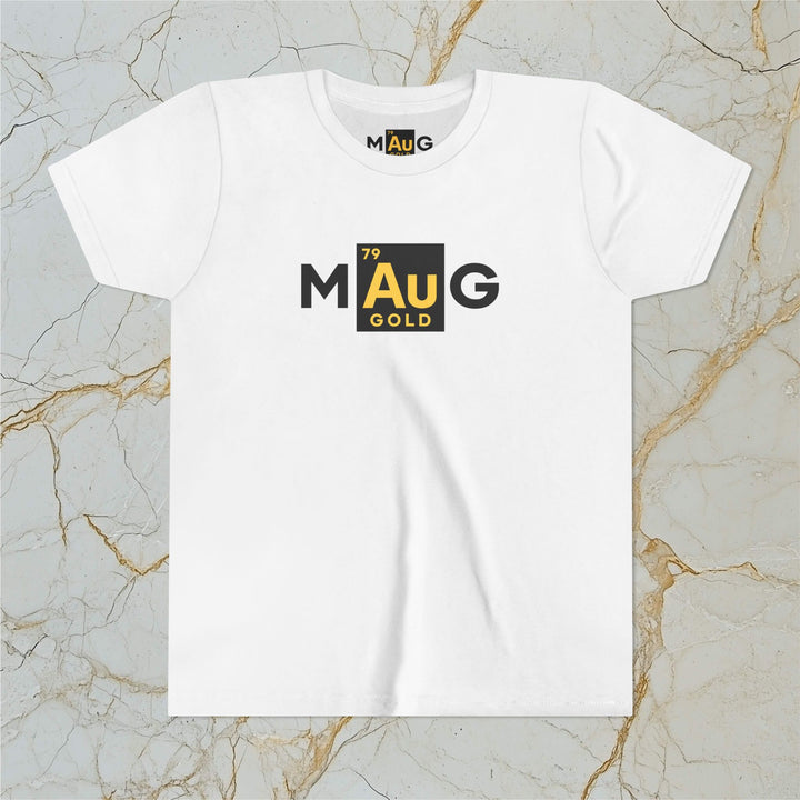 Make Gold Great – M[Au]G –  Kids Premium Short-Sleeve Tee
