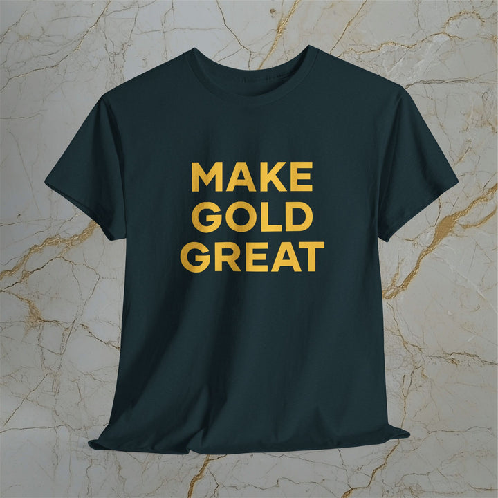 Make Gold Great – Classic Cotton T-Shirt (Unisex) ⚡️ Express Delivery Available
