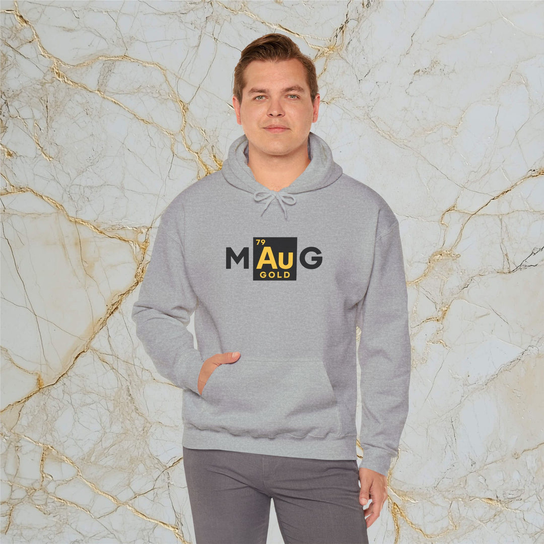 Make Gold Great – M[Au]G – Classic Heavy Hooded Sweatshirt (Unisex)