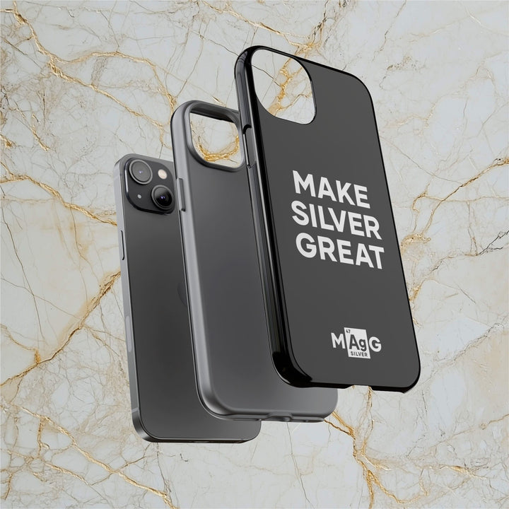 Make Silver Great: Tough Phone Case