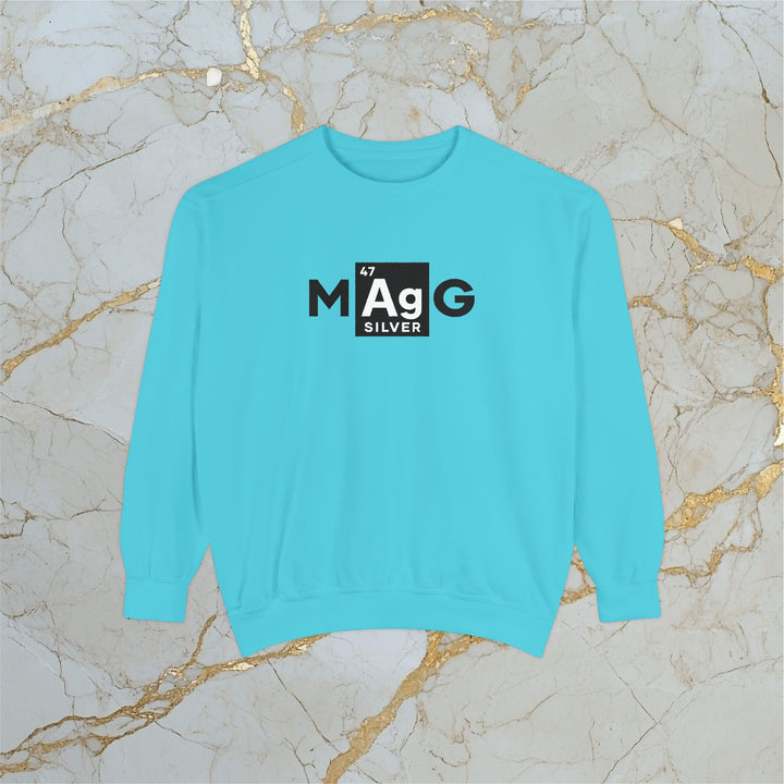 Make Silver Great – M[Ag]G – Premium Sweatshirt (Unisex)