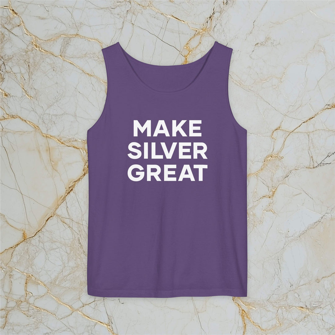 Make Silver Great: Premium Tank Top (Unisex)