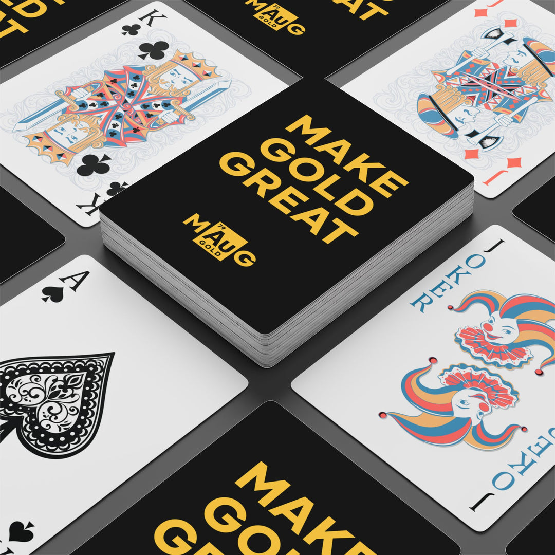Make Gold Great: Playing Cards