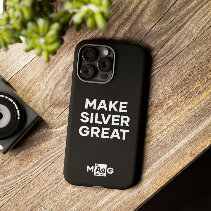 Make Silver Great: Tough Phone Case