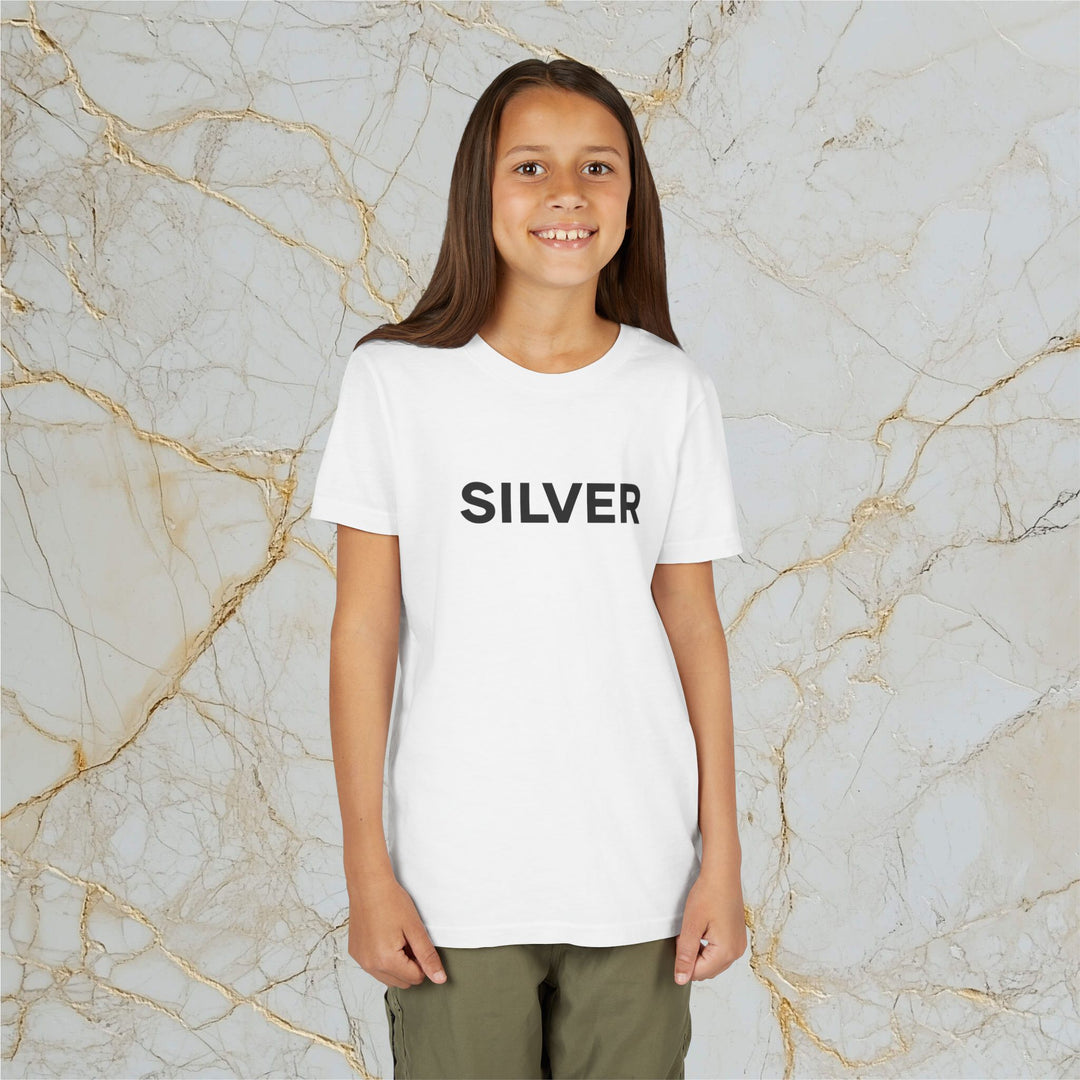 SILVER: Kids Premium Short-Sleeve Tee