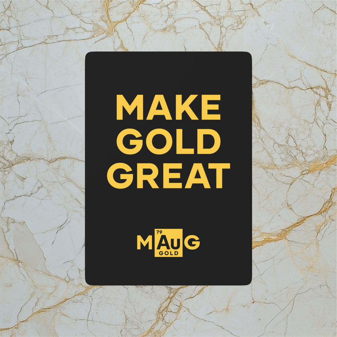 Make Gold Great: Playing Cards