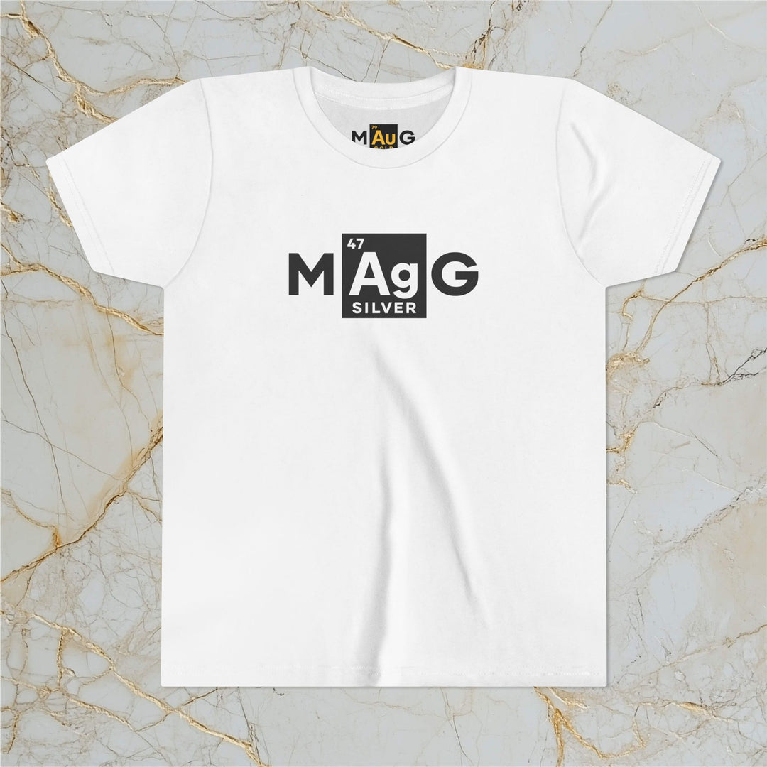 Make Silver Great – M[Ag]G –  Kids Premium Short-Sleeve Tee