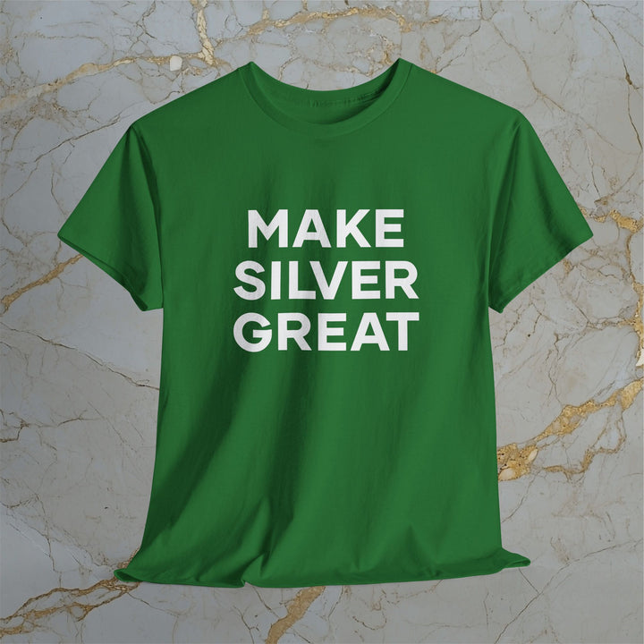 Make Silver Great – Classic Cotton T-Shirt (Unisex) ⚡️ Express Delivery Available