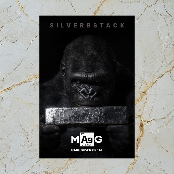 Make Silver Great: Ape Poster