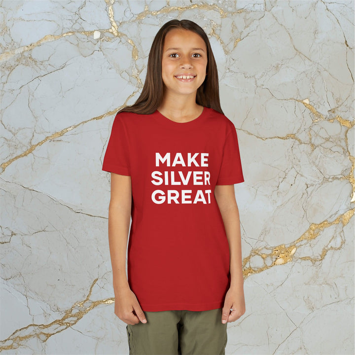 Make Silver Great – Kids Premium Short-Sleeve Tee