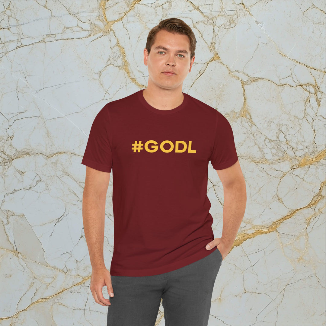 #GODL – Gold On For Dear Life – Modern T-Shirt (Unisex)